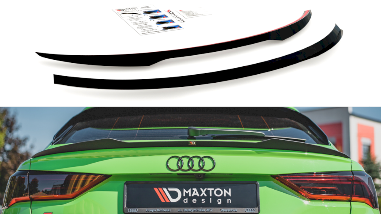 Audi RSQ3 F3 2019- Rearspoiler extension